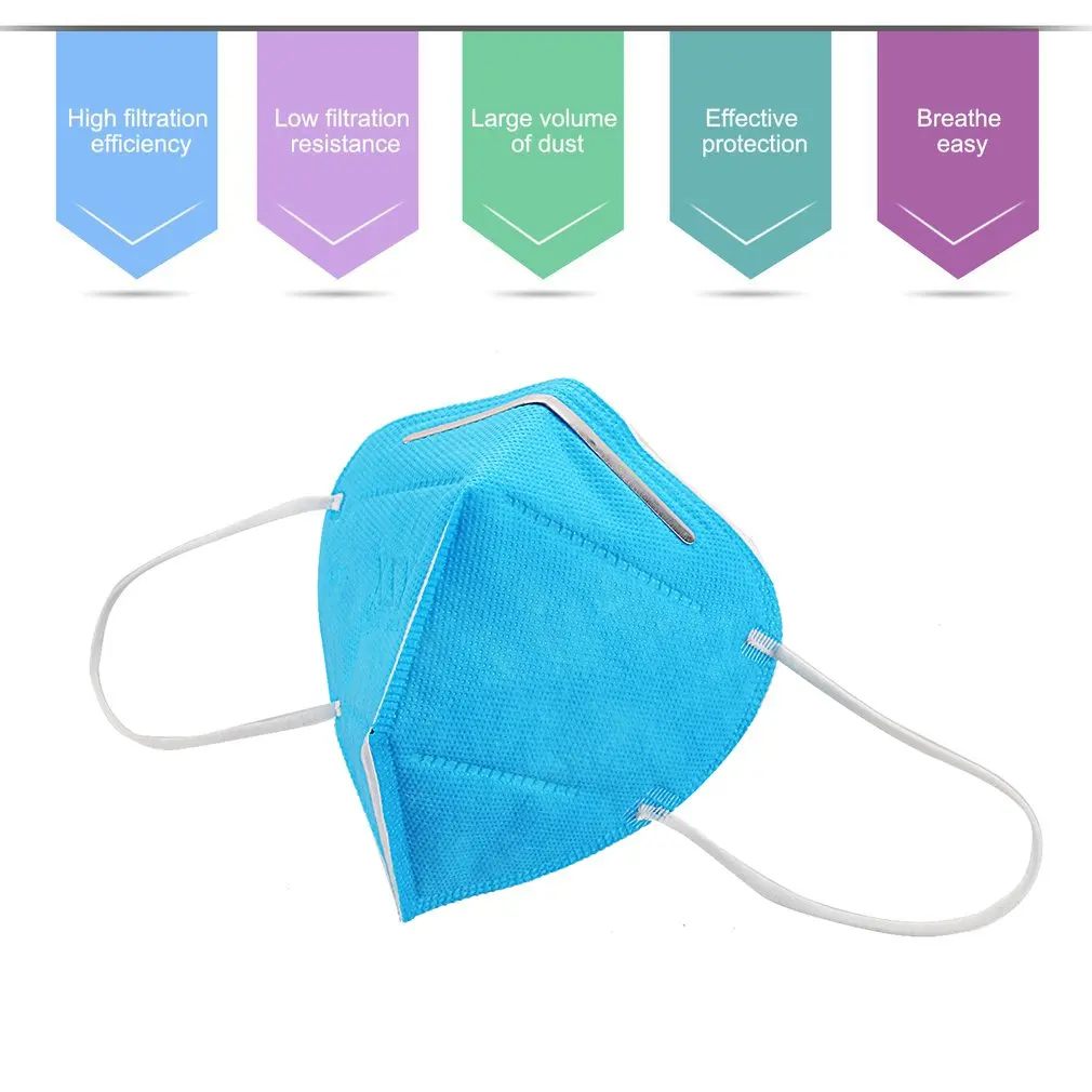 In Stock!New KN95 Protective Mask Filter Anti-fog Dust-proof Pm2.5 Face Masks Blue
In Stock!New KN95 Protective Mask Filter Anti-fog Dust-proof Pm2.5 Face Masks Blue