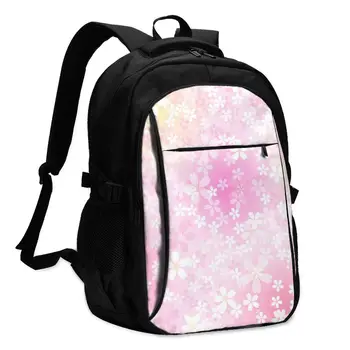 Hot USB Charging Laptop Women's Backpack For Teenage Students Girls School Backpack Cherry Blossom Pink Travel Bagpack
Hot USB Charging Laptop Women's Backpack For Teenage Students Girls School Backpack Cherry Blossom Pink Travel Bagpack