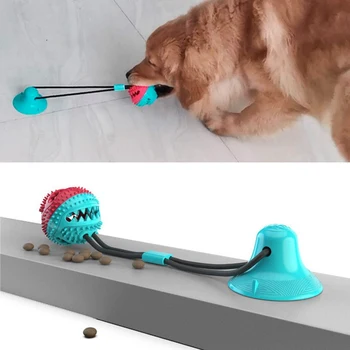 Dog Toy Ball Molar Tooth Cleaner Dog Toy Ball TPR Double Tooth Cleaning Tooth Design Leaking Device Chew Sucker Combination
Dog Toy Ball Molar Tooth Cleaner Dog Toy Ball TPR Double Tooth Cleaning Tooth Design Leaking Device Chew Sucker Combination