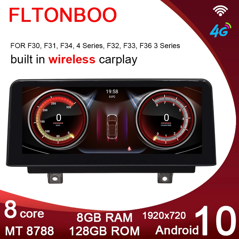 Автомобильный Gps навигатор для BMW 3 серии F30 F31 F34 10 25 дюйма 4 F32 F33 F36 8 ядер Гб ОЗУ 64