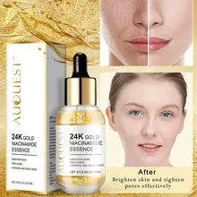 AUQUEST 24K Gold Niacinamide Face Serum Moisturize Whitening Cosmetics SkinCare Hyaluronic Acid for Face Care Anti Aging Wrinkle
AUQUEST 24K Gold Niacinamide Face Serum Moisturize Whitening Cosmetics SkinCare Hyaluronic Acid for Face Care Anti Aging Wrinkle