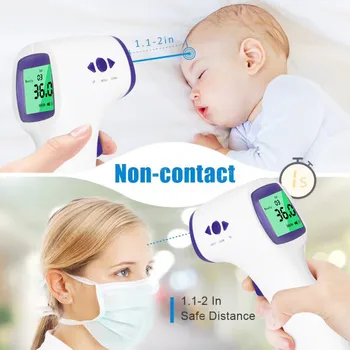 Thermometre Termometro infrarojo digital Non-contact Forehead Thermometer Body Temporal Thermometer Ear термометр инфрокрасный
Thermometre Termometro infrarojo digital Non-contact Forehead Thermometer Body Temporal Thermometer Ear термометр инфрокрасный