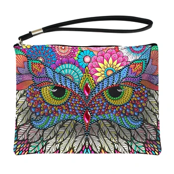 DIY Colorful Owl Special Shaped Diamond Painting Wristlet Wallet Women Clutch Storage Bag Christmas Gift for Girlfriend
DIY Colorful Owl Special Shaped Diamond Painting Wristlet Wallet Women Clutch Storage Bag Christmas Gift for Girlfriend