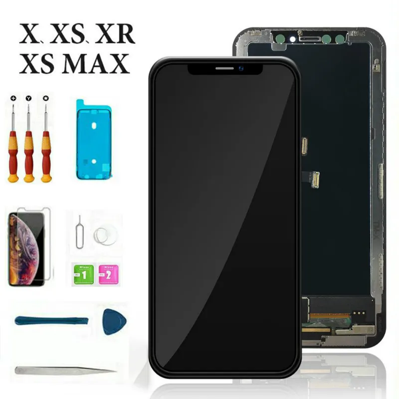 Neng Replacement Parts Display For iPhone X XS LCD Digitizer Touch Lens Screen Assembly with Frame For iPhone XR XsMax
Neng Replacement Parts Display For iPhone X XS LCD Digitizer Touch Lens Screen Assembly with Frame For iPhone XR XsMax