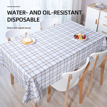 Plaid Tablecothes Watherproof Dining Table Table Cloth Rectangular Bedroom Accessories Soft Smooth PVC Decoration Plastic ZB199
Plaid Tablecothes Watherproof Dining Table Table Cloth Rectangular Bedroom Accessories Soft Smooth PVC Decoration Plastic ZB199