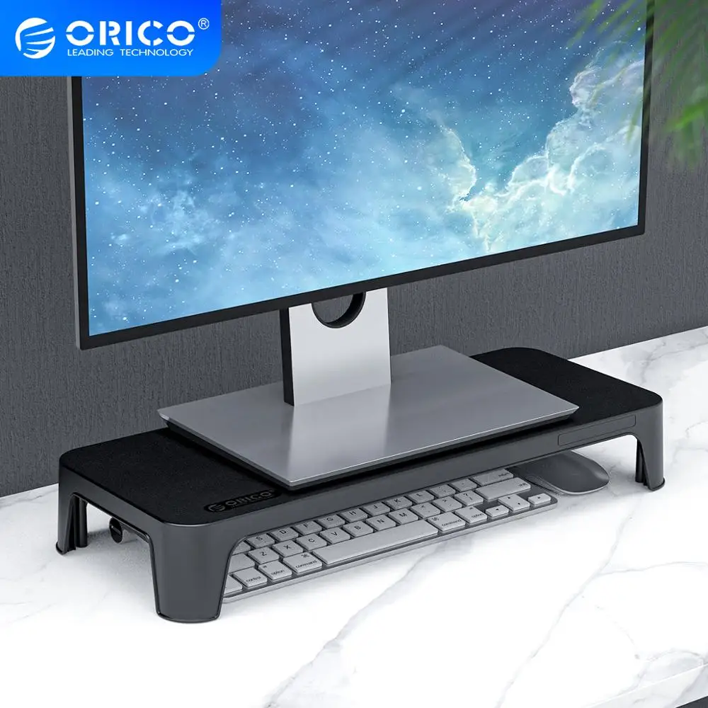 ORICO Multi function Monitor Stand Riser Universal Desktop Laptop Holder Bracket Keyboard and Mouse Storage for PC Home Office
ORICO Multi function Monitor Stand Riser Universal Desktop Laptop Holder Bracket Keyboard and Mouse Storage for PC Home Office