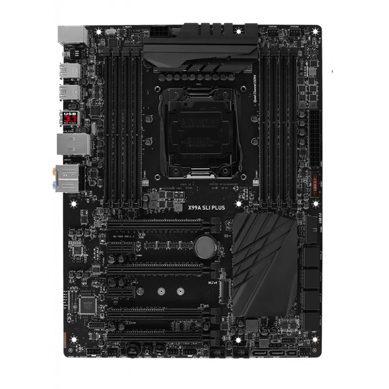For MSI X99A SLI PLUS Desktop Motherboard X99 DDR4 LGA 2011 32GB I7 CPU USB2.0 USB3.0 USB3.1 100% tested intact
For MSI X99A SLI PLUS Desktop Motherboard X99 DDR4 LGA 2011 32GB I7 CPU USB2.0 USB3.0 USB3.1 100% tested intact