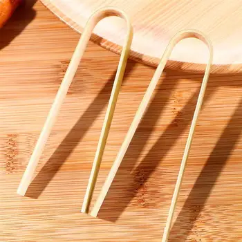 10pcs 8cm Bamboo Food Clip Multi-function Anti-scald Bread Tongs Cake Snack Clip Tweezer Pastry Clamp Kitchen BBQ Supplies
10pcs 8cm Bamboo Food Clip Multi-function Anti-scald Bread Tongs Cake Snack Clip Tweezer Pastry Clamp Kitchen BBQ Supplies