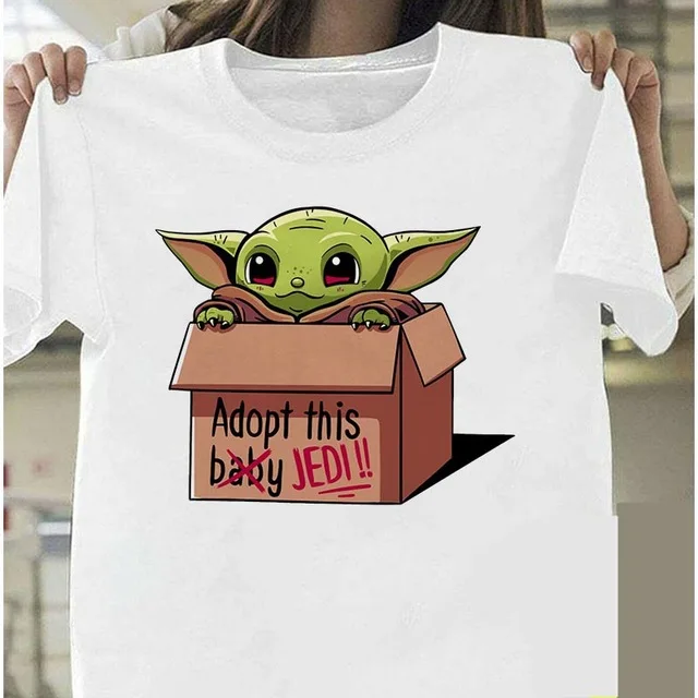 

Baby Yoda Mandalorian T Shirt Men/women Harajuku Star Wars T-shirt Satanist moive graphic tees men Tshirt Male 80s Top