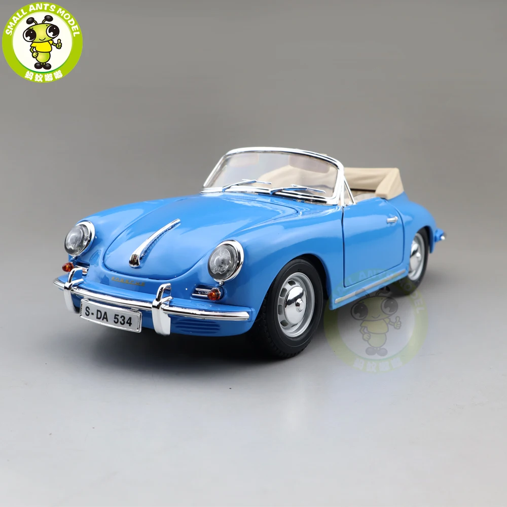1/18 1961 356B Cabriolet Bburago 12025 Diecast Metal Model Car Toys Boys Girls Gifts
1/18 1961 356B Cabriolet Bburago 12025 Diecast Metal Model Car Toys Boys Girls Gifts