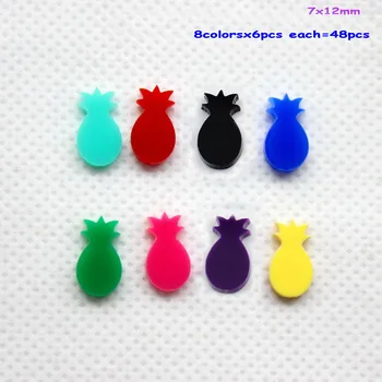 (6pcs each) 12mm Acrylic Pineapple Earrings (NO Stud) Jewelry Accessories Assorted Colors Laser Cut 0.48"-AC1340
(6pcs each) 12mm Acrylic Pineapple Earrings (NO Stud) Jewelry Accessories Assorted Colors Laser Cut 0.48"-AC1340