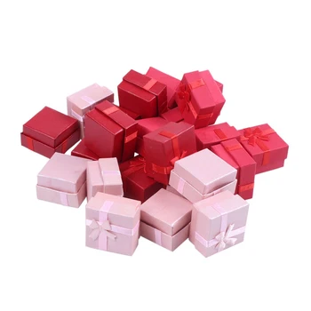 24-Piece Gift Box Set - Square Ring Jewelry Box for Anniversaries, Weddings, Birthdays, Assorted Colors
24-Piece Gift Box Set - Square Ring Jewelry Box for Anniversaries, Weddings, Birthdays, Assorted Colors