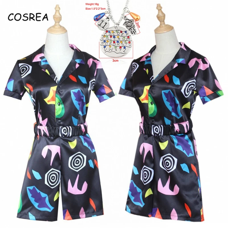 Strangestory Stranger Things 3 Eleven Cosplay Costume Halloween Carnival Party 3D Print Rompers Womens Jumpsuit Belt Girls Boys
Strangestory Stranger Things 3 Eleven Cosplay Costume Halloween Carnival Party 3D Print Rompers Womens Jumpsuit Belt Girls Boys