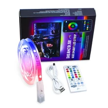 2022 New USB Bluetooth Light Belt Dreamcolor RGB IC TV Bluetooth Colorful light Belt Controllable Via App 5m/2m
2022 New USB Bluetooth Light Belt Dreamcolor RGB IC TV Bluetooth Colorful light Belt Controllable Via App 5m/2m