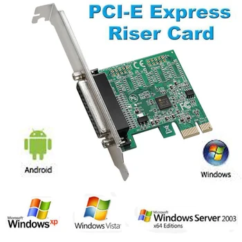 High Quality AX99100 Parallel Port DB25 25Pin pcie riser Card LPT Printer to PCI-E Express Card Converter Adapter Drop ship
High Quality AX99100 Parallel Port DB25 25Pin pcie riser Card LPT Printer to PCI-E Express Card Converter Adapter Drop ship