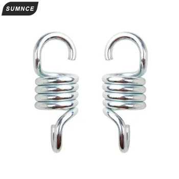 2X 700LB Weight Capacity Sturdy Steel Extension Spring Fits Hammock Chair Hanging porch suspension hooks garden swing Punch Bag 
2X 700LB Weight Capacity Sturdy Steel Extension Spring Fits Hammock Chair Hanging porch suspension hooks garden swing Punch Bag
