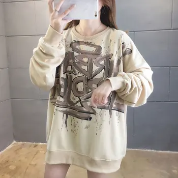 Letter Printed Reflective Women Sweatshirts 2020 Autumn Fashion Women's tops Woman Streetwear Casual Pullovers
Letter Printed Reflective Women Sweatshirts 2020 Autumn Fashion Women's tops Woman Streetwear Casual Pullovers