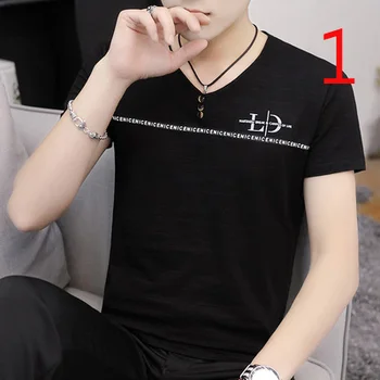 Men's short-sleeved t-shirt summer new Korean version of personalized youth men's fashion trend
Men's short-sleeved t-shirt summer new Korean version of personalized youth men's fashion trend