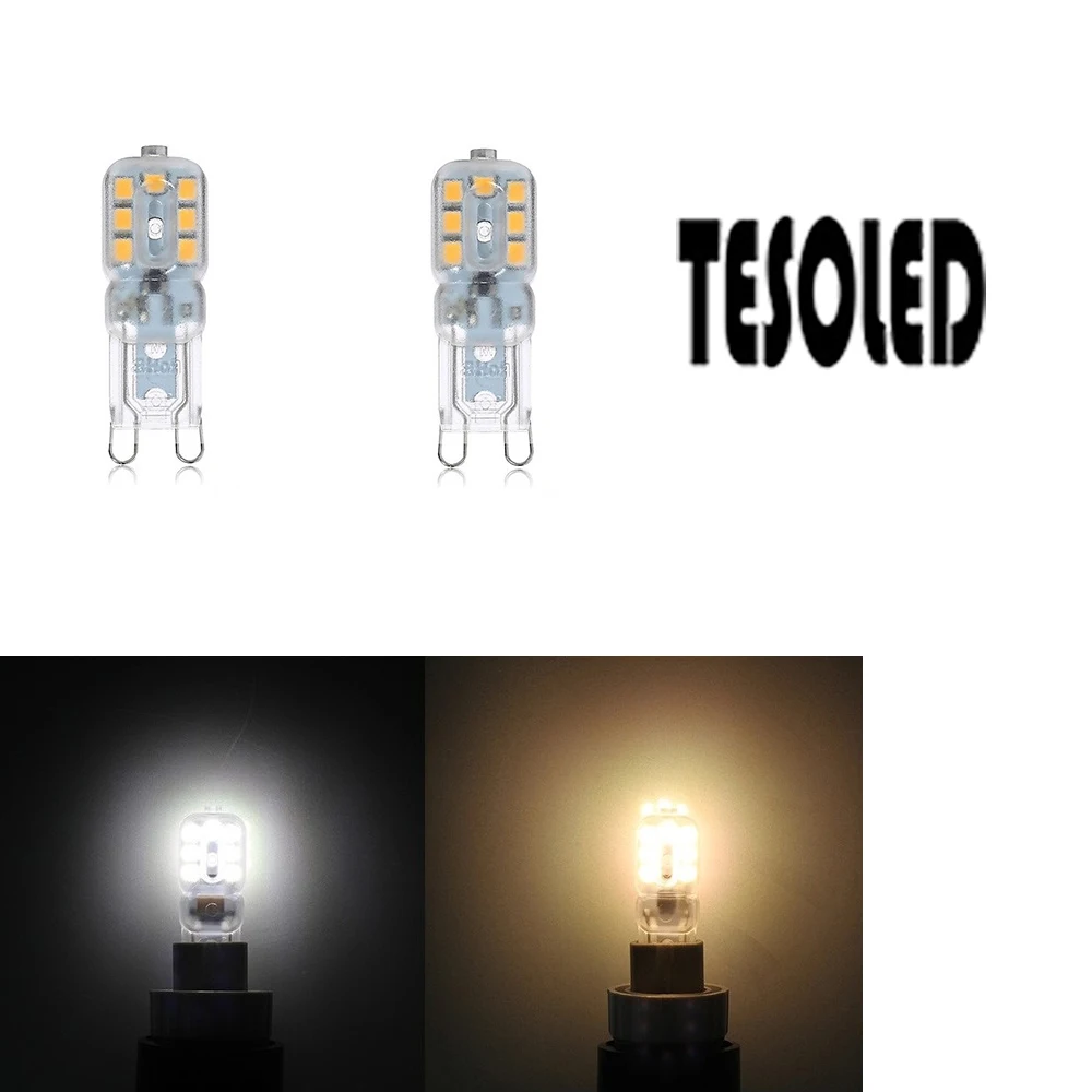 10pcs LED Bulbs Corn 5w G9-14leds-2835-PC Spot Capsule Light Bulb Transparent PC Shell Lamp Bulb AC220V Warm White/White 8.19
10pcs LED Bulbs Corn 5w G9-14leds-2835-PC Spot Capsule Light Bulb Transparent PC Shell Lamp Bulb AC220V Warm White/White 8.19