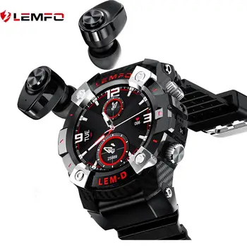LEMFO Smart Watch Men Android TWS Dual Bluetooth Headsets 360*360 HD 350MAh Big Battery Multi Languages Sport Smartwatch LEMD
LEMFO Smart Watch Men Android TWS Dual Bluetooth Headsets 360*360 HD 350MAh Big Battery Multi Languages Sport Smartwatch LEMD