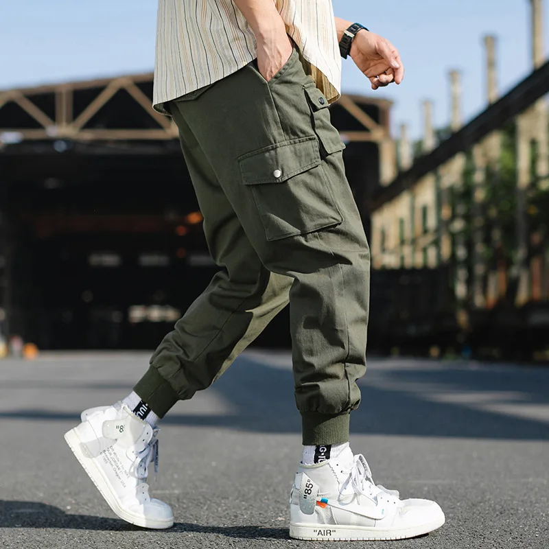 2020 Spring Main Push Large Size Japanese-style Exterior Multi-pockets Workwear Capri Pants M-5x Hk116
2020 Spring Main Push Large Size Japanese-style Exterior Multi-pockets Workwear Capri Pants M-5x Hk116
