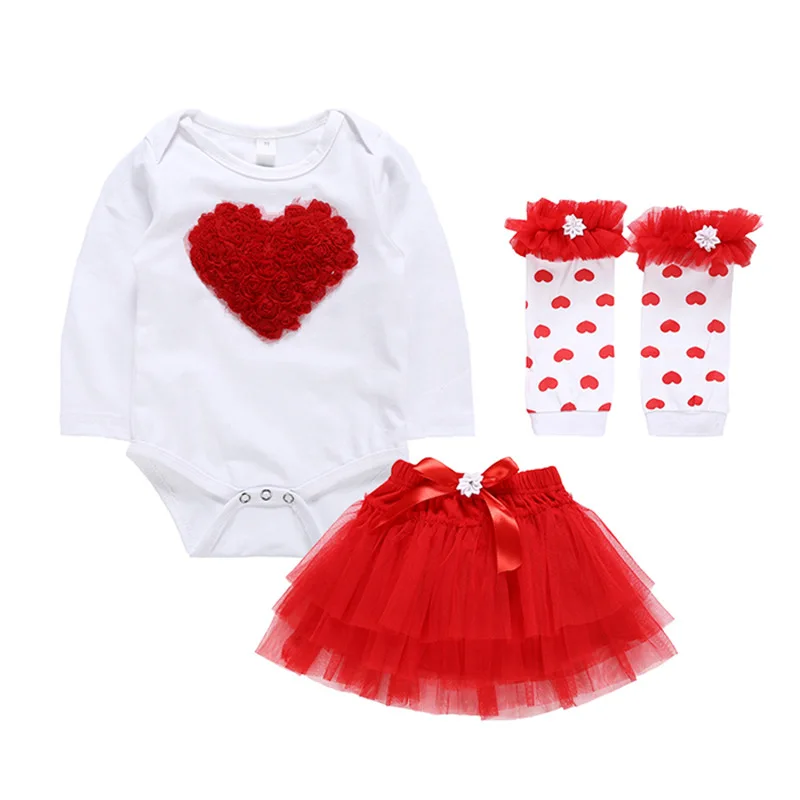 2020 My First Valentine's Day Kid Baby Girl Clothes Sets Long Sleeve Romper + Lace Tutu Skirt Clothes 
2020 My First Valentine's Day Kid Baby Girl Clothes Sets Long Sleeve Romper + Lace Tutu Skirt Clothes