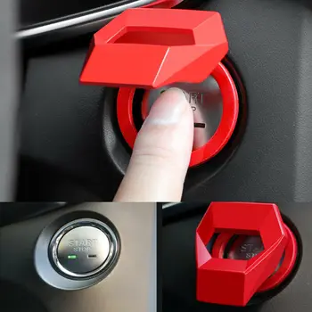 1PCS Car Ignition Switch Decorative Ring One-click Start Stop Decoration Sticker Start Stop Engine Push Button Protective Cover
1PCS Car Ignition Switch Decorative Ring One-click Start Stop Decoration Sticker Start Stop Engine Push Button Protective Cover