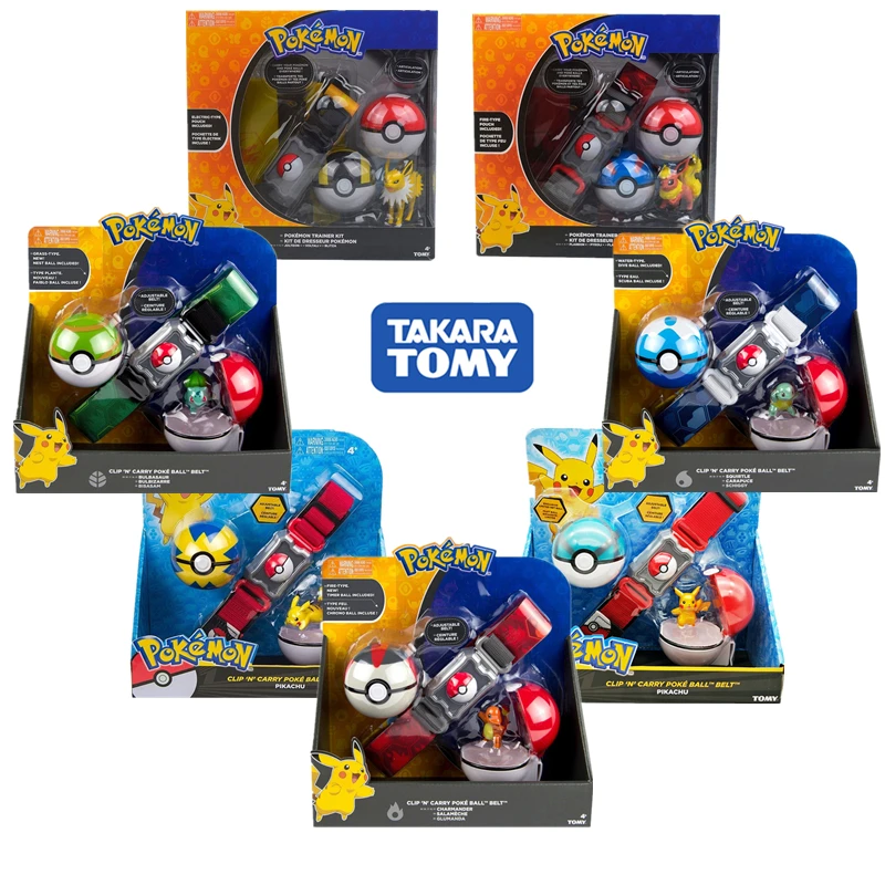 Genuine TOMY Pokemon Elf Ball Belt Pikachu Eevee Pokeball Pocket Monster Poké Model cosplay Action Figure One Piece Kid Toy gift
Genuine TOMY Pokemon Elf Ball Belt Pikachu Eevee Pokeball Pocket Monster Poké Model cosplay Action Figure One Piece Kid Toy gift