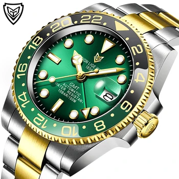 LIGE Men Mechanical Wristwatch Stainless Steel 100ATM Waterproof Watch Top Brand Luxury Sports Men Watches Relogio Masculino+Box
LIGE Men Mechanical Wristwatch Stainless Steel 100ATM Waterproof Watch Top Brand Luxury Sports Men Watches Relogio Masculino+Box