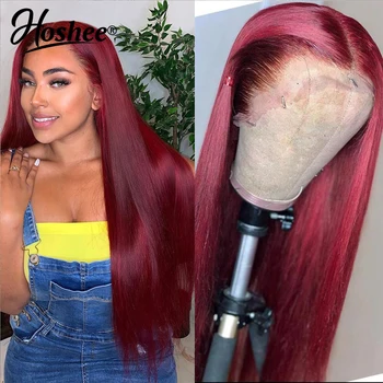 13x4 Lace Front Human Hair Wigs Red Lace Part Front Wigs Straight Bralian Remy Hair Wigs Black Women 180% Hair Wig
13x4 Lace Front Human Hair Wigs Red Lace Part Front Wigs Straight Bralian Remy Hair Wigs Black Women 180% Hair Wig