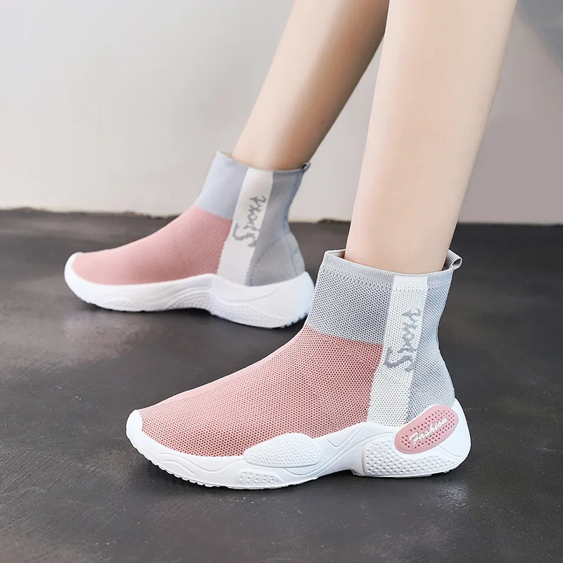 ARSMUNDI Sneakers Women Mesh Solid Flat Platform Shallow Stretch Fabric Knited Spring Autumn Wedges Shoes For Women M804
ARSMUNDI Sneakers Women Mesh Solid Flat Platform Shallow Stretch Fabric Knited Spring Autumn Wedges Shoes For Women M804