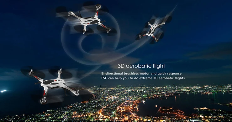 XK STUNT X350 4CH 6-Axis Gyro 3D 6G Mode RC Quadcopter RTF 2.4GHz