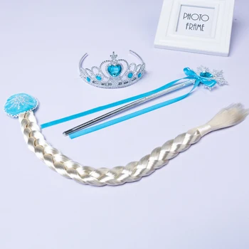 Girls Frozen Elsa Cartoon Wigs Ponytail Hair Headbands Rubber Beauty Fashion Toys Hair Bands Headwear Hair Decoration Cosplay
Girls Frozen Elsa Cartoon Wigs Ponytail Hair Headbands Rubber Beauty Fashion Toys Hair Bands Headwear Hair Decoration Cosplay