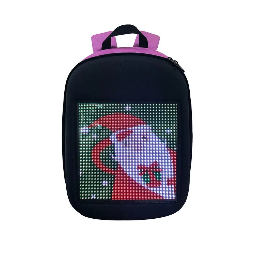 Smart LED Wifi Advertising Backpack Wireless Dynamic Backpack Shoulder Bag with Advertising Screen Boys Girls Gift
Smart LED Wifi Advertising Backpack Wireless Dynamic Backpack Shoulder Bag with Advertising Screen Boys Girls Gift