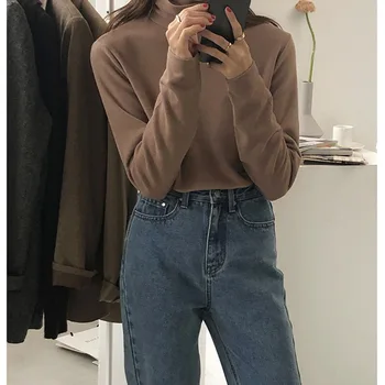 Summer T-shirt Casual Cotton Polyester Six Colours Solid Full sleeve O-neck Women Long Tops Cotton Fashion
Summer T-shirt Casual Cotton Polyester Six Colours Solid Full sleeve O-neck Women Long Tops Cotton Fashion