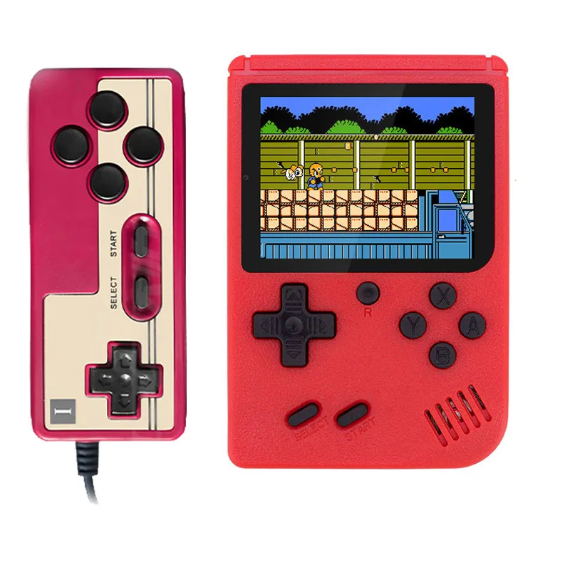 Built-in 400 Games 1000mAh Battery Retro Video Handheld Game Console+Gamepad 2 Players Doubles 3.0 Inch LCD Game Player TV Out
Built-in 400 Games 1000mAh Battery Retro Video Handheld Game Console+Gamepad 2 Players Doubles 3.0 Inch LCD Game Player TV Out