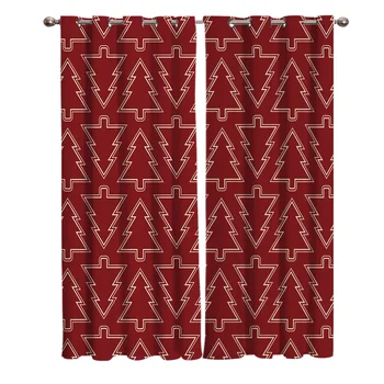 A Christmas-Themed Christmas Tree Blackout Window Curtains Living Room Curtain Kitchen Blackout Curtains 
A Christmas-Themed Christmas Tree Blackout Window Curtains Living Room Curtain Kitchen Blackout Curtains