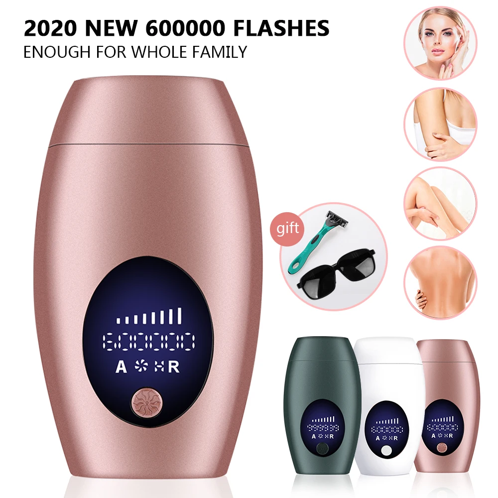 Hair Removal IPL Laser Epilator Painless Photoepilator Depilador with LCD Display 600000 Flash Professional Epilator for Women
Hair Removal IPL Laser Epilator Painless Photoepilator Depilador with LCD Display 600000 Flash Professional Epilator for Women