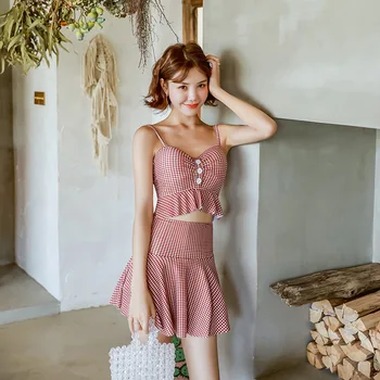 Saida De Praia Female 2019 Womens Bathing Suits Swimsuits Woman Bikini Set Rashguard New Swimsuit Women Two Piece Korean Hot 
Saida De Praia Female 2019 Womens Bathing Suits Swimsuits Woman Bikini Set Rashguard New Swimsuit Women Two Piece Korean Hot