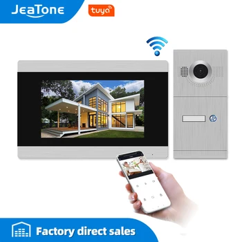 7 inch Touch Screen WIFI IP Smart Video Door Phone Intercom System with out doorbell support iOS/Android Free APP Remote Unlock
7 inch Touch Screen WIFI IP Smart Video Door Phone Intercom System with out doorbell support iOS/Android Free APP Remote Unlock