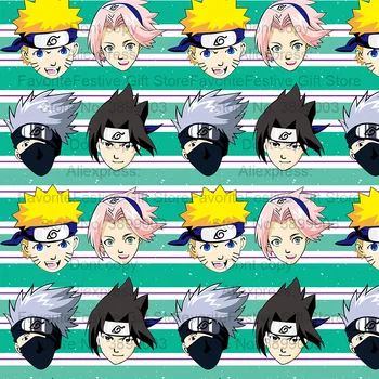 Cartoon NARUTO Polyester Fabrics for Sewing Digital Printed Waterproof Fabric By Meter DIY Patchwork Material
Cartoon NARUTO Polyester Fabrics for Sewing Digital Printed Waterproof Fabric By Meter DIY Patchwork Material