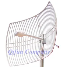 2pcs/lot 3G 4G LTE Parabolic Grid antenna 1700-2700MHz Outdoor Antenna 2X24dBi External Antenna with 2x N female
2pcs/lot 3G 4G LTE Parabolic Grid antenna 1700-2700MHz Outdoor Antenna 2X24dBi External Antenna with 2x N female