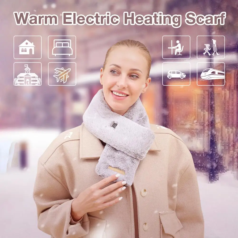 Heated Scarf USB Electric Heating Blanket Washable 3 Heat Settings With Timing Function Waterproof Electric War Heated Shawl
Heated Scarf USB Electric Heating Blanket Washable 3 Heat Settings With Timing Function Waterproof Electric War Heated Shawl