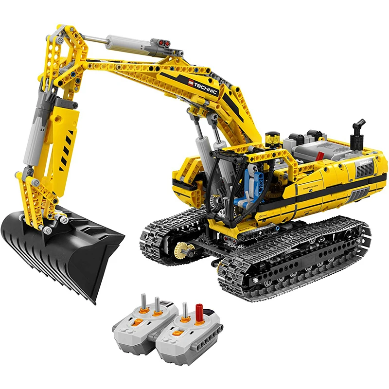 Lepining DHL 20007 Technic Car Series 8043 excavator Model Building Kit Blocks Brick Motor Toy For children as Gift model
Lepining DHL 20007 Technic Car Series 8043 excavator Model Building Kit Blocks Brick Motor Toy For children as Gift model