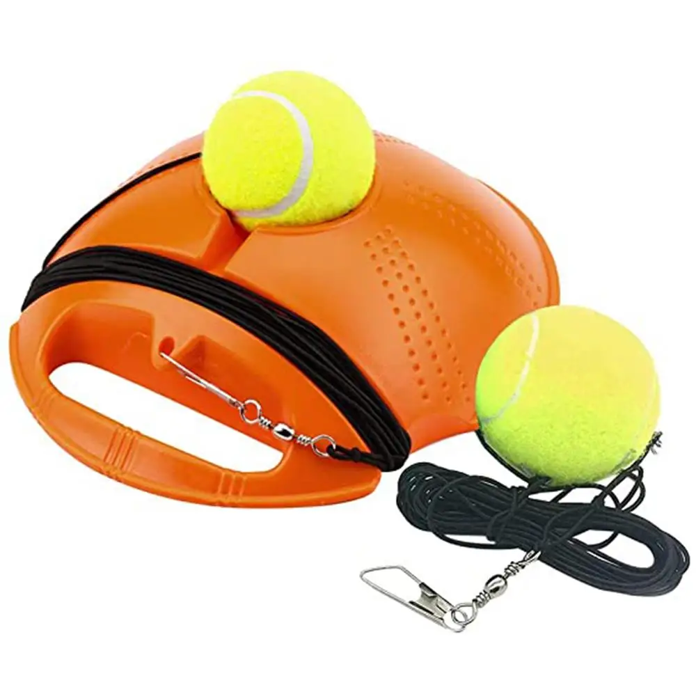 Tennis Practice Trainer With 2 balls Training Aids Tool With Elastic Rope Ball Practice Self-Duty Rebound Tennis Trainer Partner
Tennis Practice Trainer With 2 balls Training Aids Tool With Elastic Rope Ball Practice Self-Duty Rebound Tennis Trainer Partner