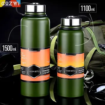 Outdoor Thermosflask 1500ml High Capacity Double Wall Vacuum Water Bottle Coffee Mug Termos Cup Garrafa Termica
Outdoor Thermosflask 1500ml High Capacity Double Wall Vacuum Water Bottle Coffee Mug Termos Cup Garrafa Termica