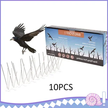 10pcs Self Installing Bird Repellent Birds Proof Thorn Spikes Pest Control Repeller Pigeon Nails Anti-Bird Orchard Bird Control
10pcs Self Installing Bird Repellent Birds Proof Thorn Spikes Pest Control Repeller Pigeon Nails Anti-Bird Orchard Bird Control