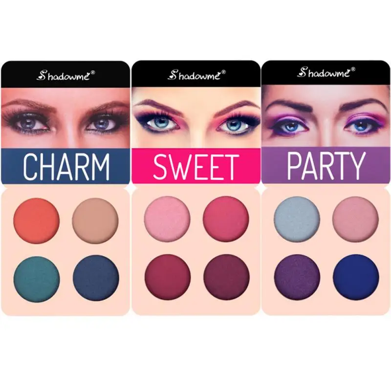 4 Colors Matte High Pigmented Eyeshadow Palette Earth Color Muti-style Eye Shadow Palette Smooth Durable Eye Makeup Powder TSLM1
4 Colors Matte High Pigmented Eyeshadow Palette Earth Color Muti-style Eye Shadow Palette Smooth Durable Eye Makeup Powder TSLM1