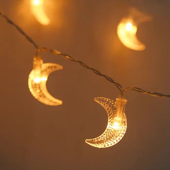 1pc String Light Decorative Practical Moon Shape Creative 20 LEDs String Light for Party Banquet Wedding
1pc String Light Decorative Practical Moon Shape Creative 20 LEDs String Light for Party Banquet Wedding