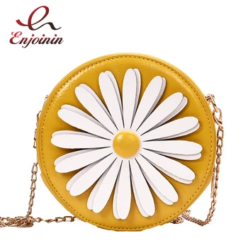 Round Style Daisy Women's Vacation Casual Shoulder Bag Pu Leather Purses and Handbags Crossbody Mini Bag Clutch Bag bag Bolsa
Round Style Daisy Women's Vacation Casual Shoulder Bag Pu Leather Purses and Handbags Crossbody Mini Bag Clutch Bag bag Bolsa